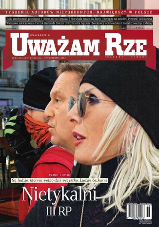 "Uważam Rze. Inaczej pisane" nr 362012 Opracowanie Zbiorowe - okladka książki