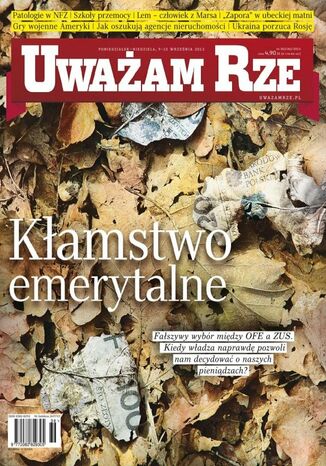 "Uważam Rze. Inaczej pisane" nr 36/2013 Opracowanie zbiorowe - okladka książki