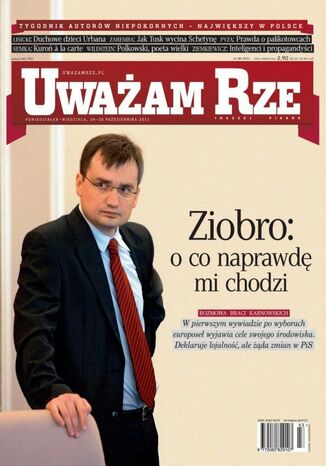 "Uważam Rze. Inaczej pisane" nr 38 Opracowanie Zbiorowe - okladka książki