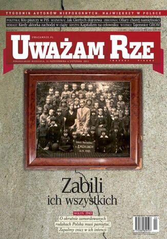 "Uważam Rze. Inaczej pisane" nr 39 Opracowanie Zbiorowe - okladka książki