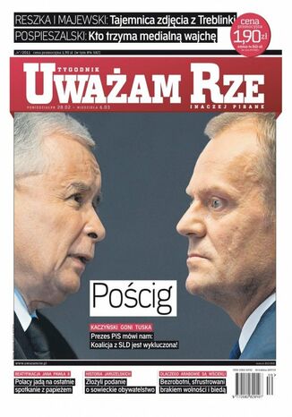 "Uważam Rze. Inaczej pisane" nr 4 Opracowanie Zbiorowe - okladka książki