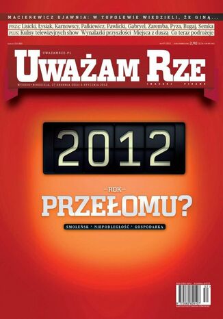 "Uważam Rze. Inaczej pisane" nr 47 Opracowanie Zbiorowe - okladka książki