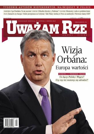 "Uważam Rze. Inaczej pisane" nr 482012 Opracowanie Zbiorowe - okladka książki