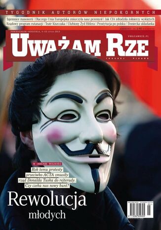 "Uważam Rze. Inaczej pisane" nr 5/2013 Opracowanie zbiorowe - okladka książki