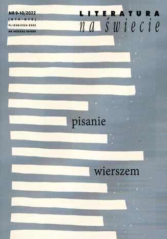 Literatura na Świecie 9-10/2022 Opracowanie zbiorowe - okladka książki