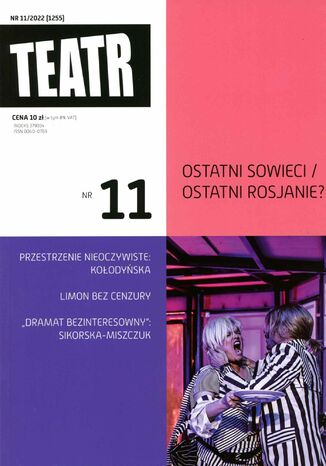 Teatr 11/2022 Opracowanie zbiorowe - okladka książki