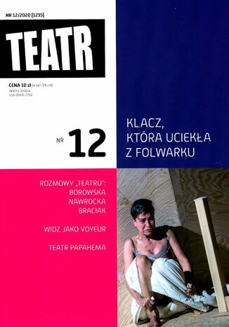 Teatr 12/2020 Opracowanie zbiorowe - okladka książki