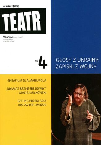 Teatr 4/2022 Opracowanie zbiorowe - okladka książki