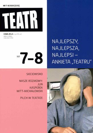 Teatr 7-8/2020 Opracowanie zbiorowe - okladka książki