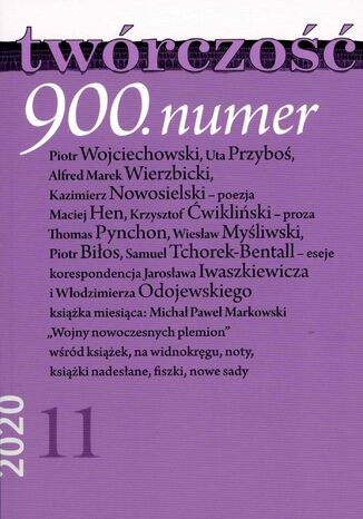 Twórczość 11/2020 Opracowanie zbiorowe - okladka książki