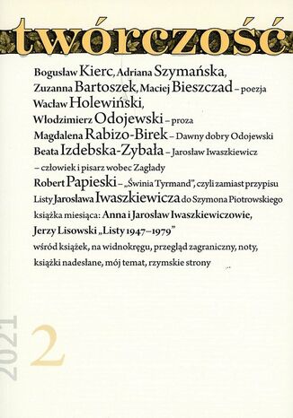 Twórczość 2/2021 Opracowanie zbiorowe - okladka książki