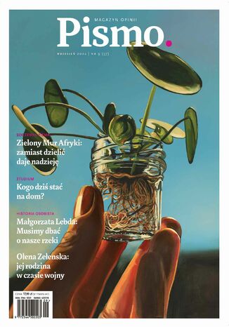 Pismo. Magazyn Opinii 09/2022 Bartek Sabela, Małgorzata Lebda, Margaret Atwood - okladka książki