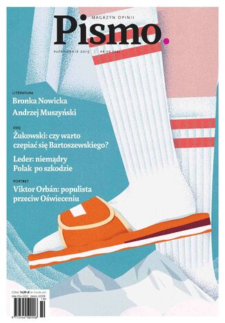 Pismo. Magazyn Opinii 10/2019 Marcin Wicha, Filip Springer, Bronka Nowicka - okladka książki