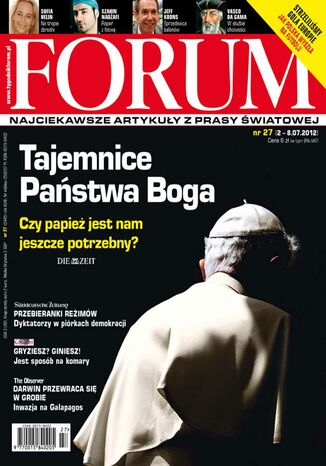 Forum nr 27/2012 Opracowanie zbiorowe - okladka książki