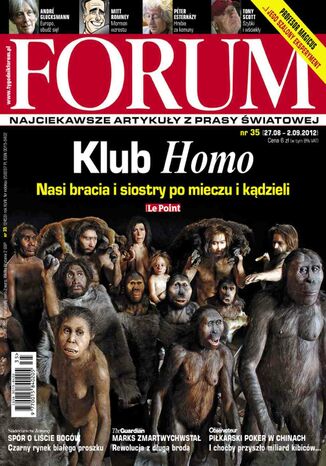 Forum nr 35/2012 Opracowanie zbiorowe - okladka książki