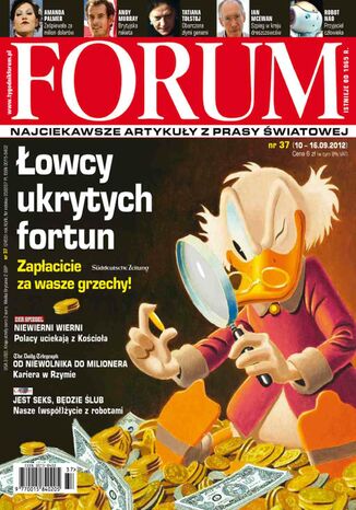 Forum nr 37/2012 Opracowanie zbiorowe - okladka książki