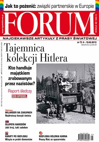 Forum nr 5/2013 Opracowanie zbiorowe - okladka książki