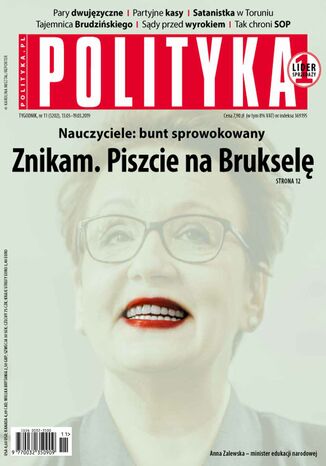 Polityka nr 11/2019 Opracowanie zbiorowe - okladka książki