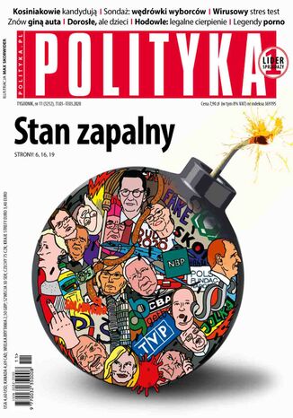 Polityka nr 11/2020 Opracowanie zbiorowe - okladka książki