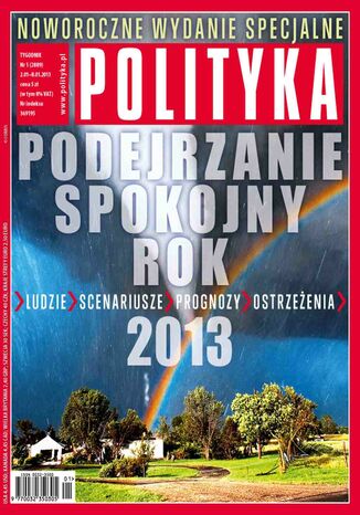 Polityka nr 1/2013 Opracowanie zbiorowe - okladka książki