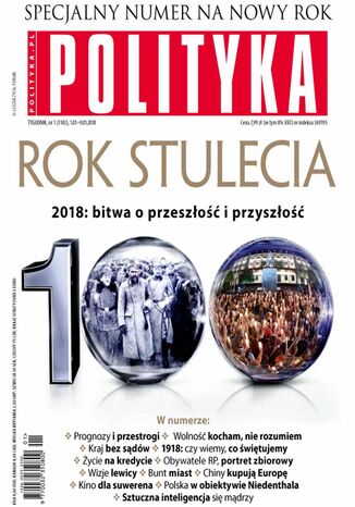 Polityka nr 1/2018 Opracowanie zbiorowe - okladka książki