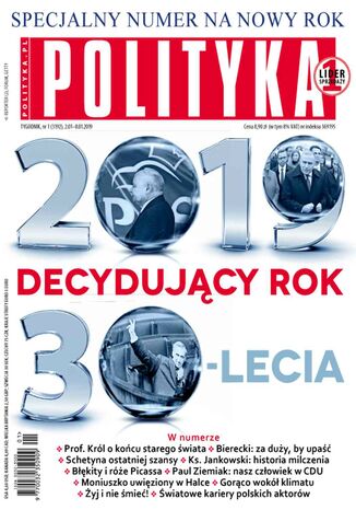 Polityka nr 1/2019 Opracowanie zbiorowe - okladka książki