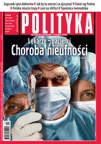 Polityka nr 12/2014 Opracowanie zbiorowe - okladka książki