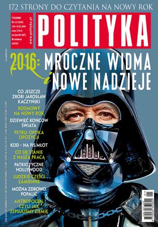 Polityka nr 1/2/2016 Opracowanie zbiorowe - okladka książki