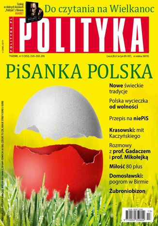 Polityka nr 13/2016 Opracowanie zbiorowe - okladka książki