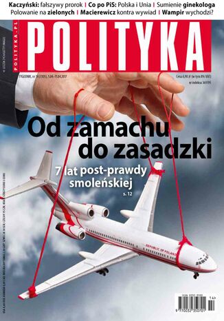 Polityka nr 14/2017 Opracowanie zbiorowe - okladka książki