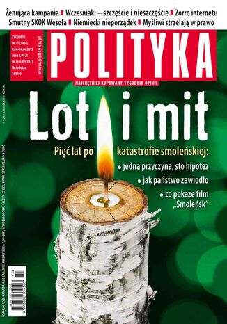 Polityka nr 15/2015 Opracowanie zbiorowe - okladka książki