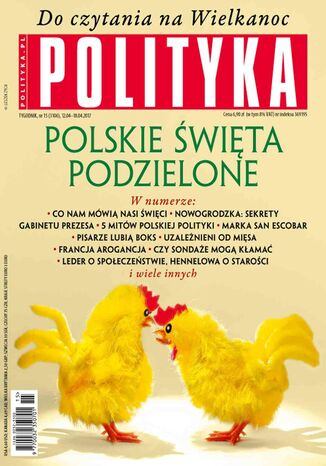 Polityka nr 15/2017 Opracowanie zbiorowe - okladka książki