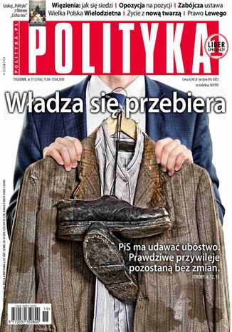 Polityka nr 15/2018 Opracowanie zbiorowe - okladka książki