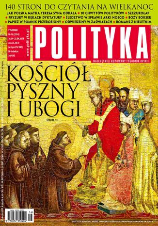 Polityka nr 16/2014 Opracowanie zbiorowe - okladka książki