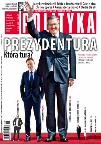 Polityka nr 19/2015 Opracowanie zbiorowe - okladka książki