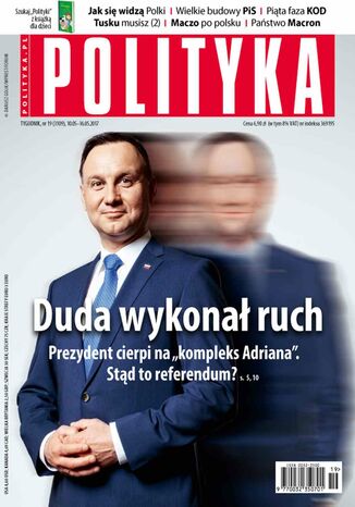 Polityka nr 19/2017 Opracowanie zbiorowe - okladka książki