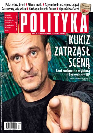 Polityka nr 20/2015 Opracowanie zbiorowe - okladka książki