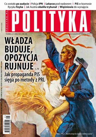 Polityka nr 21/2016 Opracowanie zbiorowe - okladka książki