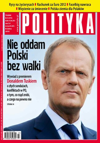 Polityka nr 23/2013 Opracowanie zbiorowe - okladka książki