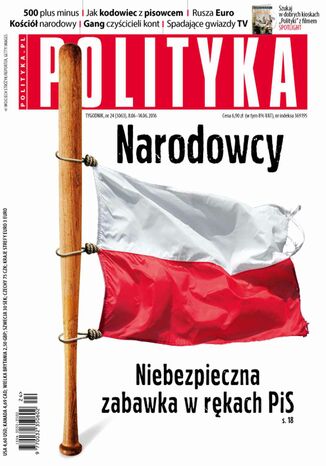 Polityka nr 24/2016 Opracowanie zbiorowe - okladka książki