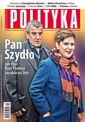 Polityka nr 25/2016 Opracowanie zbiorowe - okladka książki