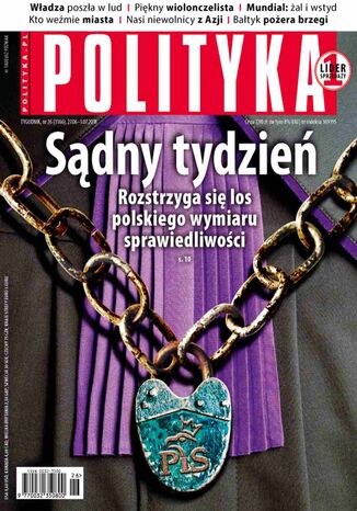 Polityka nr 26/2018 Opracowanie zbiorowe - okladka książki