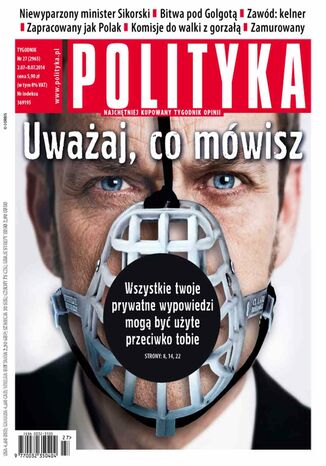 Polityka nr 27/2014 Opracowanie zbiorowe - okladka książki