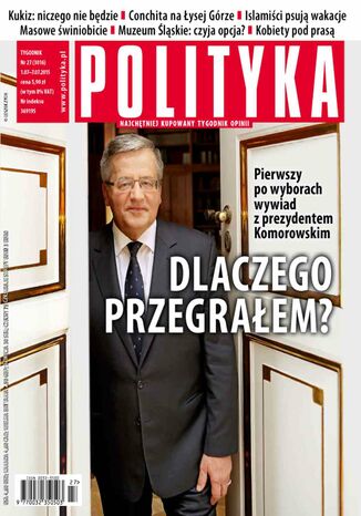 Polityka nr 27/2015 Opracowanie zbiorowe - okladka książki