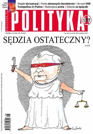 Polityka nr 28/2018 Opracowanie zbiorowe - okladka książki