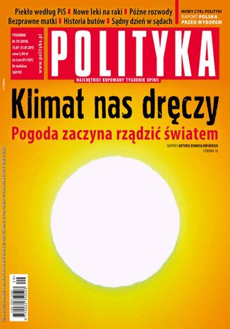 Polityka nr 29/2015 Opracowanie zbiorowe - okladka książki