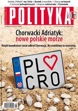 Polityka nr 29/2018 Opracowanie zbiorowe - okladka książki