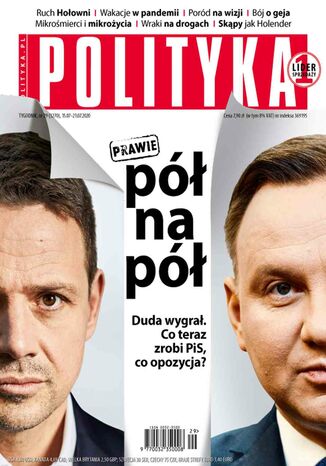 Polityka nr 29/2020 Opracowanie zbiorowe - okladka książki