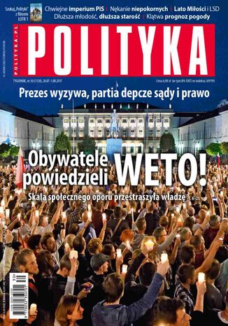 Polityka nr 30/2017 Opracowanie zbiorowe - okladka książki