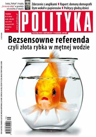 Polityka nr 35/2015 Opracowanie zbiorowe - okladka książki